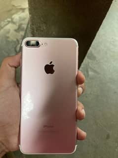 iphone 7plus roose colour storage 32gb all okay