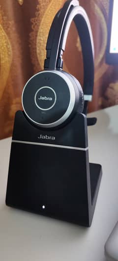 Jabra Evolve 65 With Dock (Noise cancellation headphone)