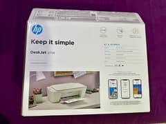 HP deskjet 2710 Bluetooth Printer and Scanner in Excellent condition