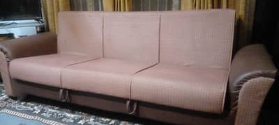 Beautiful sofa cum bed available03335138001