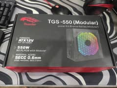 Thunder TGS-550 Fully Modular ARGB Gaming Power Supply Psu 550w