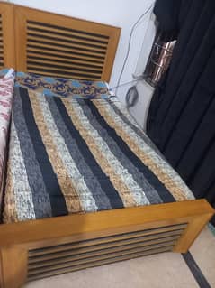 2 single bed with mattress