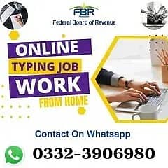 Part time Online job/Data Entry/Typing/Assignment/Teaching