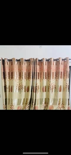4 curtains fo sale(selling all house items)