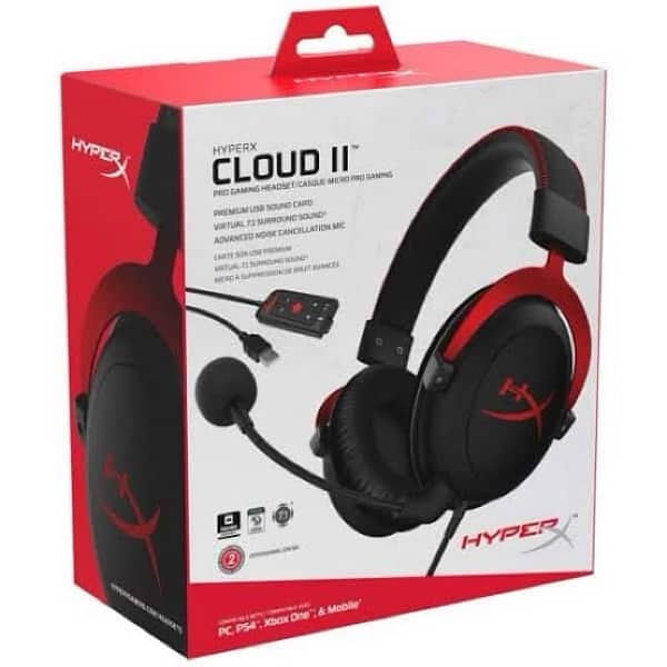 HYPER X CLOUD II BRAND NEW HEADPHONE 0