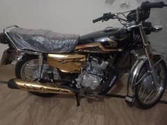 Honda CG 125 Slef start gold Edition