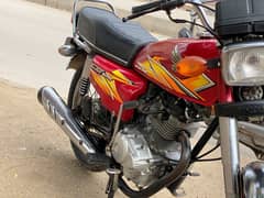 Honda CG 125 2021 model in immaculate condition