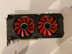 XFX RX 580 Black Wolf 8gb DDR 5 Graphic Card