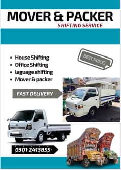 Mover and Packer service - House Shifting Service-Packing service