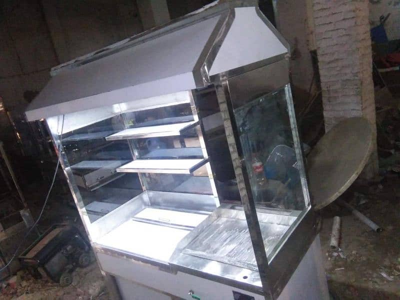 Shawarma Counter | Fast Food Counters | Wheel Cart | BBQ Counter 10