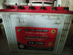 Phoneix TX 2500 battery Used with Solar Inverter