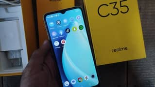 realme c35 complete box