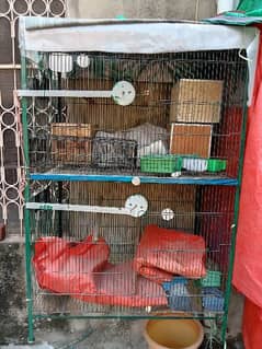 Lovebirds cage for sale