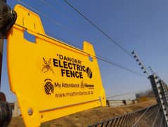 Electric fence wires security automation