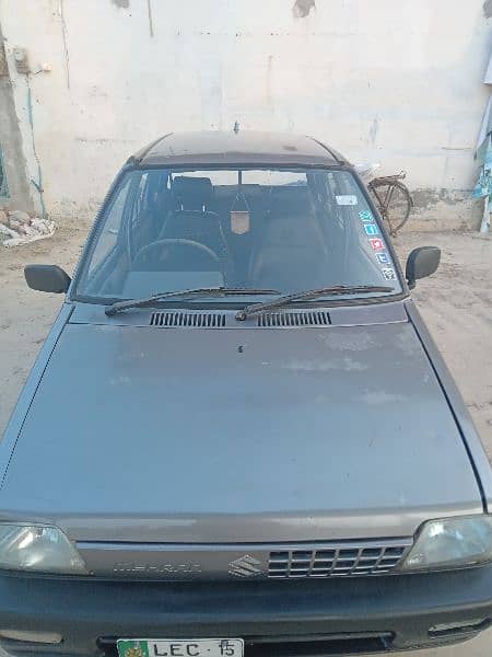 Suzuki Mehran VX 2015i want sale my home use car 8