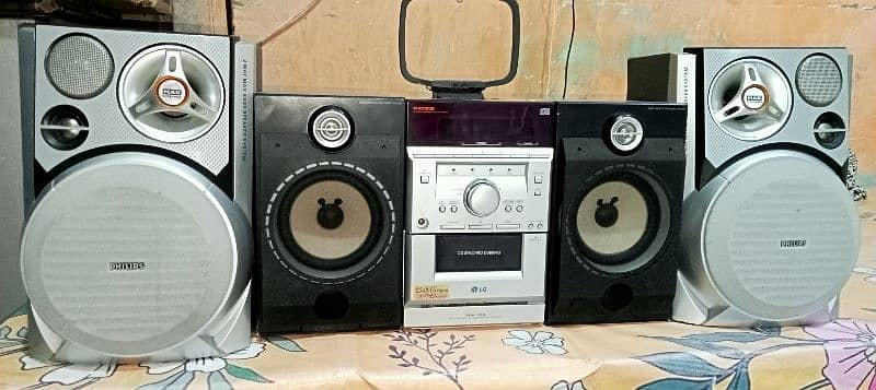 lg mini sound system very good n loud sound good bass quality 3