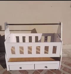 baby bed. or baby wooden cot.