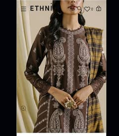 ethnic 3 piece embroided M size