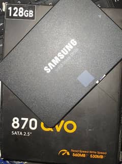 Samsung SSD-Hard Disk 870-QVO,  128GB