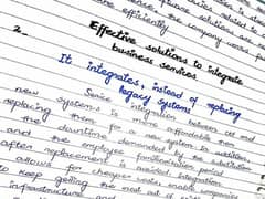 Assignment hand writting work available