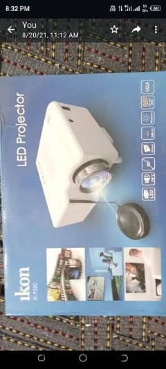 projector bilkul new  . soudia say import . 2 piece