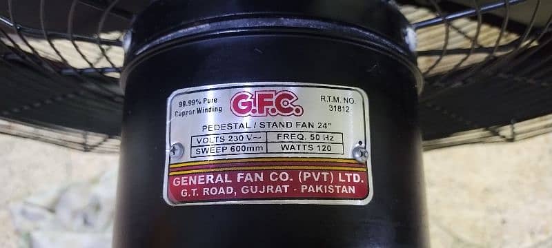 GFC Pedestal fan 2