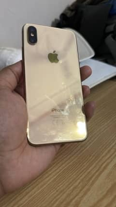 Iphone XS Gold 256GB Non PTA Physical Esim Dual