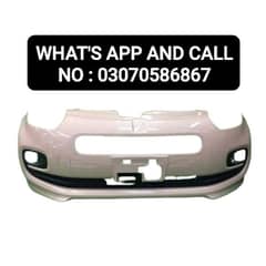 Toyota Passo 2015 front bumper available no in discretion