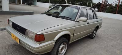 Nissan Sunny 1990 neat and clean car inner full geniun outer shower