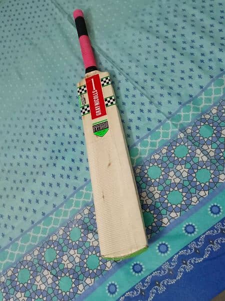 Hard ball bat with protector sheet and lower graud 3