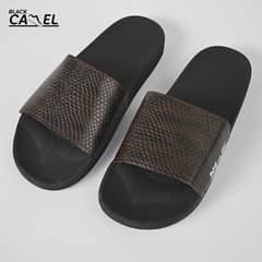 Men's High Quality Cobra Texture Slipper 0