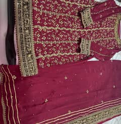 Bridal dress / Wedding dress / Barat dress / bridal lehnga for sale