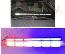 POLICE LIGHT 6 BAR RED AND BLUE