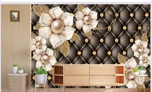 Stylish wall Art, 3D Flex Wallpaper