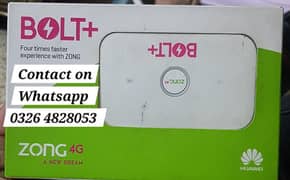 Unlocked Zong 4G Device|jazz|Cash on Delivery Possible in Lahore.