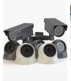 4 CCTV cameras pagkg complete installation