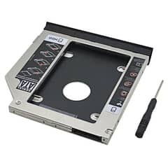 2nd HDD/SSD SATA-III Caddy for Universal CD/DVD-ROM