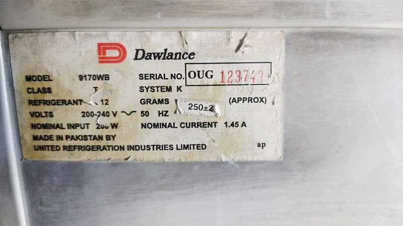 Dowlance refrigerator medium size for sale 7