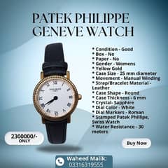 Patek Philippe Geneve Watch