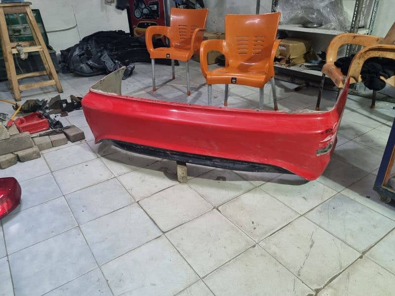 Custom Back Bumper For Civic 96-2000 0