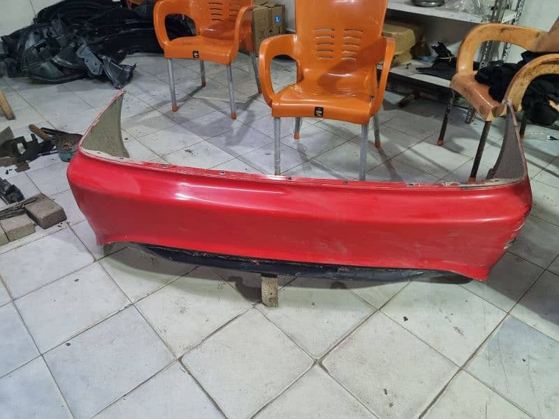 Custom Back Bumper For Civic 96-2000 3