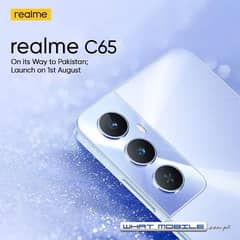 Realme C 65 starlight purple colour  8+8 GB ram and 256 Gb rom