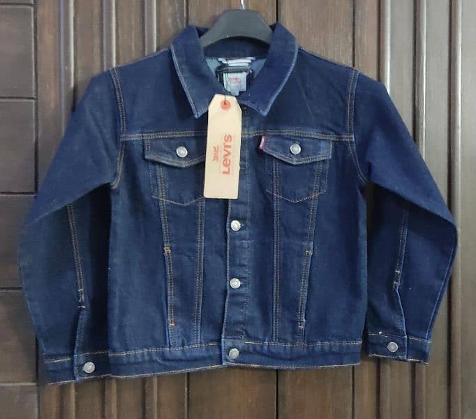 Kids Unisex Top Brand Denim Jeans Jackets 3