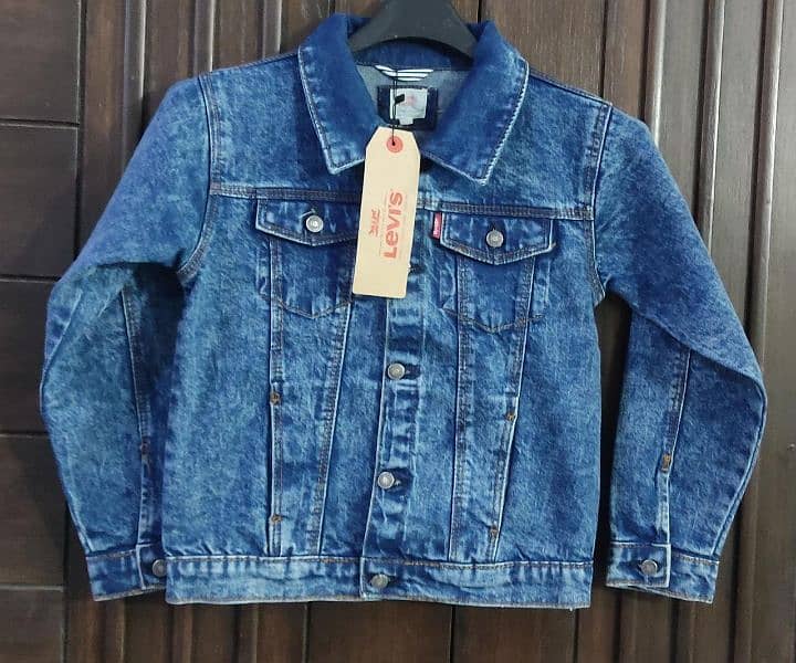 Kids Unisex Top Brand Denim Jeans Jackets 4