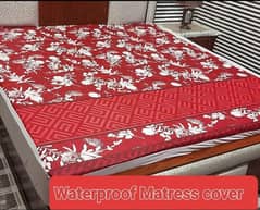 Cotton Printed Double Bed Matters Cover