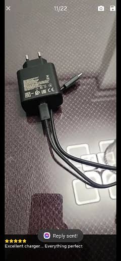 original Samsung heavy duty Charger C type to C