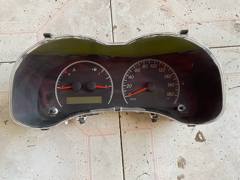 toyota axio 2007 speedometer 1