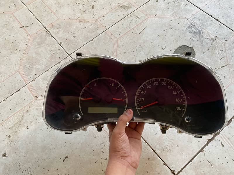 toyota axio 2007 speedometer 5