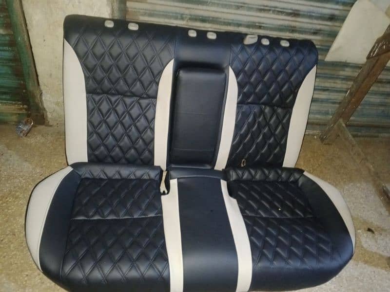 Honda civic 18 model seats poshish 3