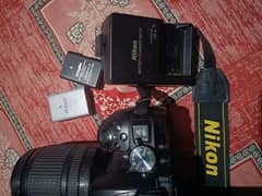 Nikon D5300 DSLR camera My Whatsapp Number 0314-0787806